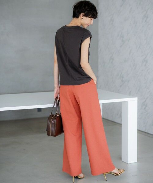 L size ONWARD(大きいサイズ) / エルサイズオンワード その他パンツ | 【吸水速乾/UVカット/洗える】ボディシェルドライオックス ベイカー パンツ | 詳細21