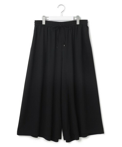 L size ONWARD(大きいサイズ) / エルサイズオンワード その他パンツ | 【Lサイズ限定/吸水速乾/UVカット/接触冷感/】ストレッチジョーゼット ガウチョパンツ | 詳細12