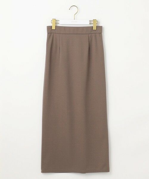 L size ONWARD(大きいサイズ) / エルサイズオンワード ミニ・ひざ丈スカート | 【UVケア ・ストレッチ・洗える】2WAYジョーゼットジャージーナロー スカート | 詳細15