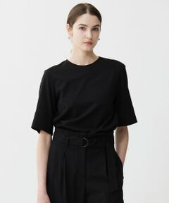 L size ONWARD(大きいサイズ) / エルサイズオンワード シャツ・ブラウス | 【接触冷感・UVカット・洗える】 T/Rドライリネン Tブラウス