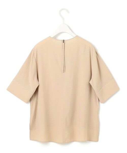 L size ONWARD(大きいサイズ) / エルサイズオンワード シャツ・ブラウス | 【接触冷感・UVカット・洗える】 T/Rドライリネン Tブラウス | 詳細3