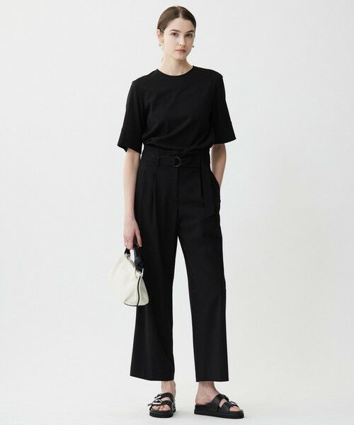 L size ONWARD(大きいサイズ) / エルサイズオンワード シャツ・ブラウス | 【接触冷感・UVカット・洗える】 T/Rドライリネン Tブラウス | 詳細10