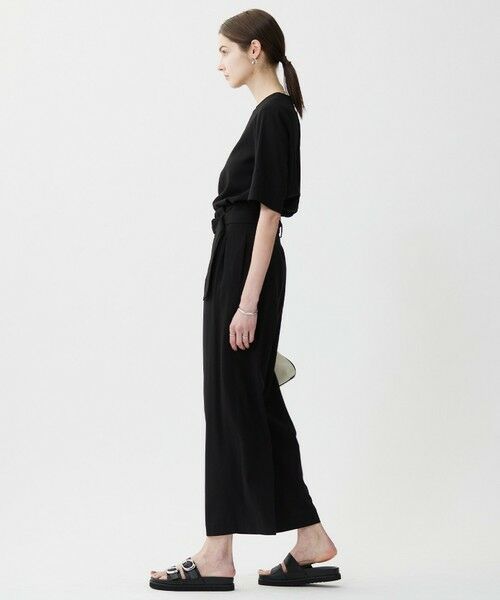 L size ONWARD(大きいサイズ) / エルサイズオンワード シャツ・ブラウス | 【接触冷感・UVカット・洗える】 T/Rドライリネン Tブラウス | 詳細11