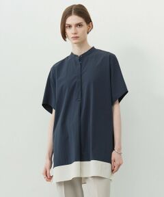 L size ONWARD(大きいサイズ) / エルサイズオンワード シャツ・ブラウス | 【接触冷感・UVカット・洗える】 RENUソフトタイプライター ブラウス