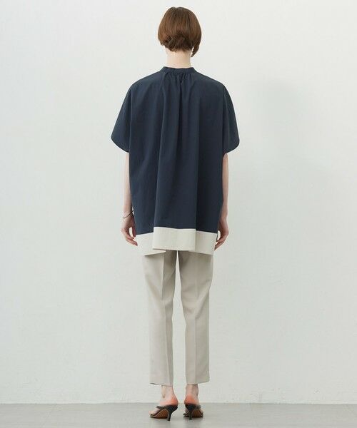 L size ONWARD(大きいサイズ) / エルサイズオンワード シャツ・ブラウス | 【接触冷感・UVカット・洗える】 RENUソフトタイプライター ブラウス | 詳細5