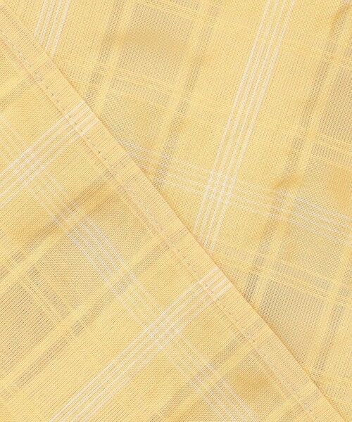 L size ONWARD(大きいサイズ) / エルサイズオンワード シャツ・ブラウス | 【洗える】SHEER チェック シャツ ブラウス | 詳細13