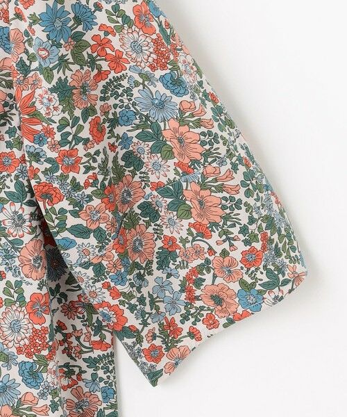 L size ONWARD(大きいサイズ) / エルサイズオンワード シャツ・ブラウス | 【洗える】LIBERTY バンドカラー ブラウス | 詳細6