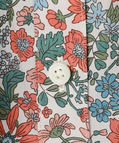 L size ONWARD(大きいサイズ) / エルサイズオンワード シャツ・ブラウス | 【洗える】LIBERTY バンドカラー ブラウス | 詳細8