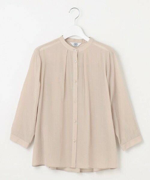 L size ONWARD(大きいサイズ) / エルサイズオンワード シャツ・ブラウス | 【洗える・速乾・接触冷感】リライムライトローン バックフレア ブラウス | 詳細6