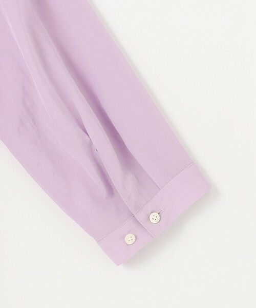 L size ONWARD(大きいサイズ) / エルサイズオンワード シャツ・ブラウス | 【洗える・速乾・接触冷感】リライムライトローン バックフレア ブラウス | 詳細16