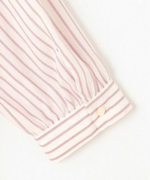 L size ONWARD(大きいサイズ) / エルサイズオンワード シャツ・ブラウス | 【洗える】ウォッシャブルキュプラツイル シャツ | 詳細6