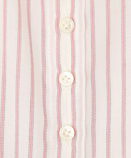 L size ONWARD(大きいサイズ) / エルサイズオンワード シャツ・ブラウス | 【洗える】ウォッシャブルキュプラツイル シャツ | 詳細9