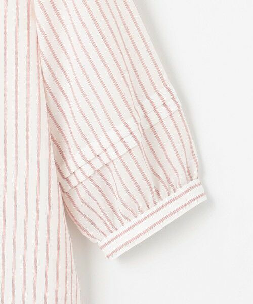 L size ONWARD(大きいサイズ) / エルサイズオンワード シャツ・ブラウス | 【洗える】ウォッシャブルキュプラツイル キーネック ブラウス | 詳細13