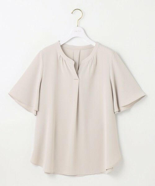 L size ONWARD(大きいサイズ) / エルサイズオンワード シャツ・ブラウス | 【接触冷感・吸水速乾・UVカット】サラキレイ スキッパー ブラウス | 詳細5