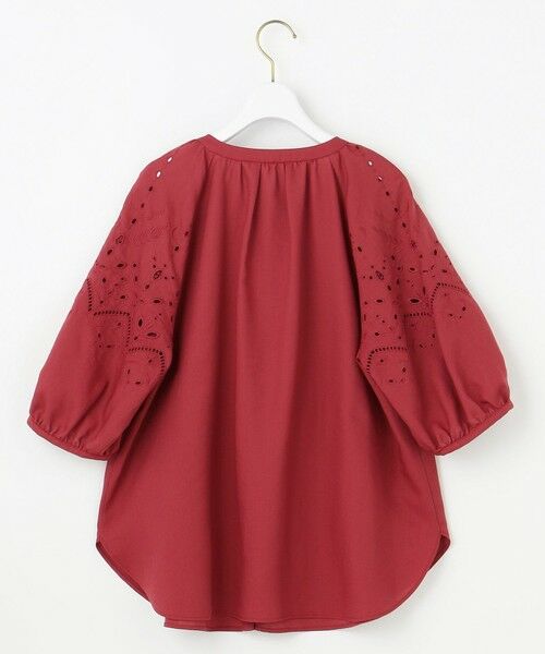 L size ONWARD(大きいサイズ) / エルサイズオンワード シャツ・ブラウス | 【洗える】カットワークエンブロイダリー ブラウス | 詳細14