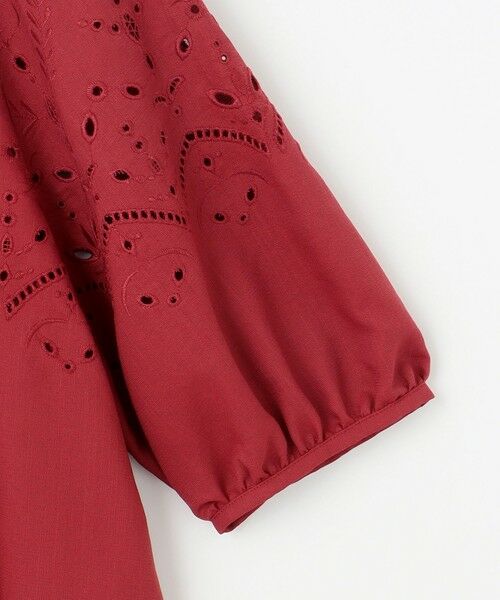 L size ONWARD(大きいサイズ) / エルサイズオンワード シャツ・ブラウス | 【洗える】カットワークエンブロイダリー ブラウス | 詳細16