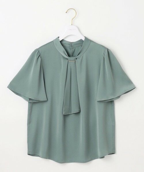 L size ONWARD(大きいサイズ) / エルサイズオンワード シャツ・ブラウス | 【洗える】4WAY半袖 ボウブラウス | 詳細20