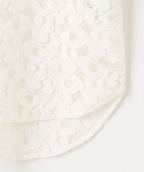 L size ONWARD(大きいサイズ) / エルサイズオンワード シャツ・ブラウス | 【洗える】レース シャツ | 詳細8