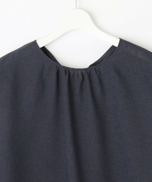 L size ONWARD(大きいサイズ) / エルサイズオンワード シャツ・ブラウス | 【洗える】ラスティックメッシュバックボウタイ ブラウス | 詳細8