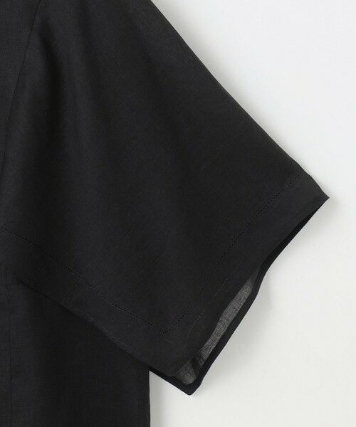 L size ONWARD(大きいサイズ) / エルサイズオンワード シャツ・ブラウス | 【WEB限定・接触冷感・洗える】シアーラミーローンイレギュラーヘムスリーブ ブラウス | 詳細12