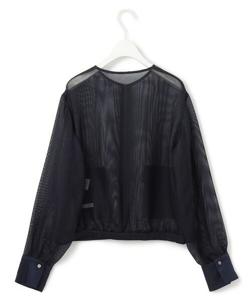 L size ONWARD(大きいサイズ) / エルサイズオンワード その他アウター | 【洗える】Ta/Peメッシュ ブルゾン | 詳細17