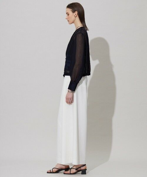 L size ONWARD(大きいサイズ) / エルサイズオンワード その他アウター | 【洗える】Ta/Peメッシュ ブルゾン | 詳細10