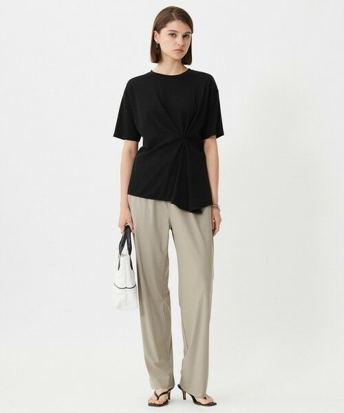 L size ONWARD(大きいサイズ) / エルサイズオンワード カットソー | 【接触冷感・UVケア・吸水速乾・洗える】グレースジャージー イレギュラーヘムカットソー | 詳細16