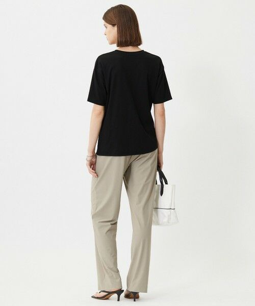 L size ONWARD(大きいサイズ) / エルサイズオンワード カットソー | 【接触冷感・UVケア・吸水速乾・洗える】グレースジャージー イレギュラーヘムカットソー | 詳細18