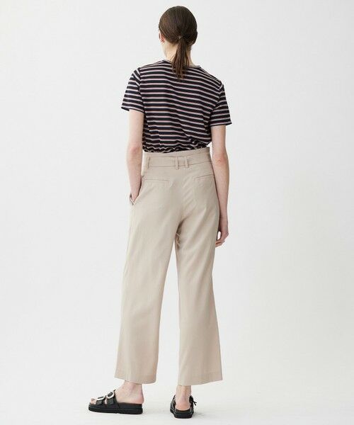 L size ONWARD(大きいサイズ) / エルサイズオンワード カットソー | 【洗える】 シアーマルチボーダー カットソー | 詳細9