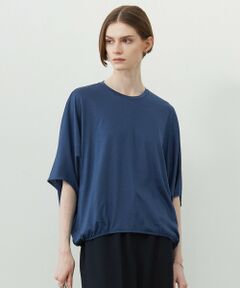 L size ONWARD(大きいサイズ) / エルサイズオンワード カットソー | 【接触冷感・速乾・洗える】Ly.Coハイゲージ ドルマンスリーブプルオーバー