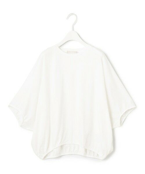 L size ONWARD(大きいサイズ) / エルサイズオンワード カットソー | 【接触冷感・速乾・洗える】Ly.Coハイゲージ ドルマンスリーブプルオーバー | 詳細3