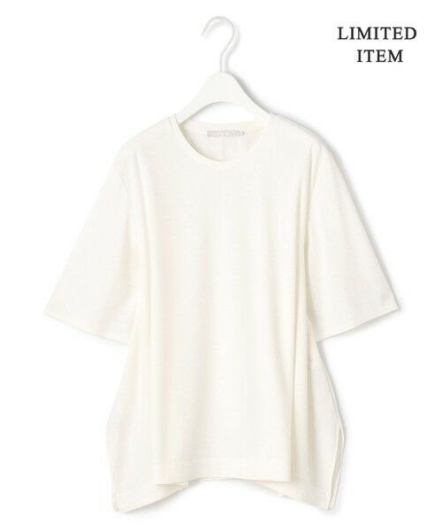 L size ONWARD(大きいサイズ) / エルサイズオンワード カットソー | 【WEB限定・洗える】シアートリコット ペプラムカットソー | 詳細2