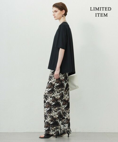 L size ONWARD(大きいサイズ) / エルサイズオンワード カットソー | 【WEB限定・洗える】シアートリコット ペプラムカットソー | 詳細7