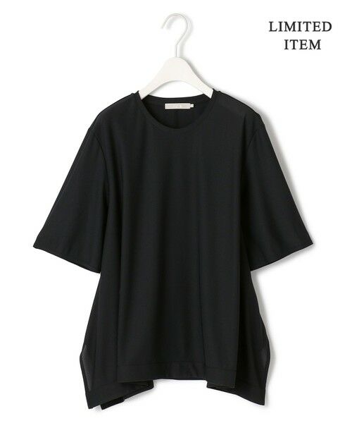 L size ONWARD(大きいサイズ) / エルサイズオンワード カットソー | 【WEB限定・洗える】シアートリコット ペプラムカットソー | 詳細8