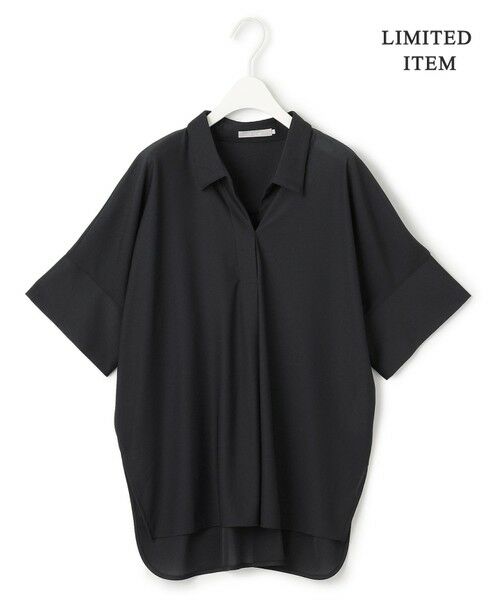 L size ONWARD(大きいサイズ) / エルサイズオンワード カットソー | 【WEB限定・洗える】シアートリコット スキッパーカットソー | 詳細13