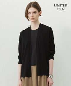 L size ONWARD(大きいサイズ) / エルサイズオンワード カーディガン・ボレロ | 【WEB限定・接触冷感・洗える】PINION ショートカーディガン