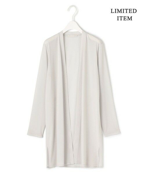 L size ONWARD(大きいサイズ) / エルサイズオンワード カーディガン・ボレロ | 【WEB限定・接触冷感・洗える】PINION ロングカーディガン | 詳細4