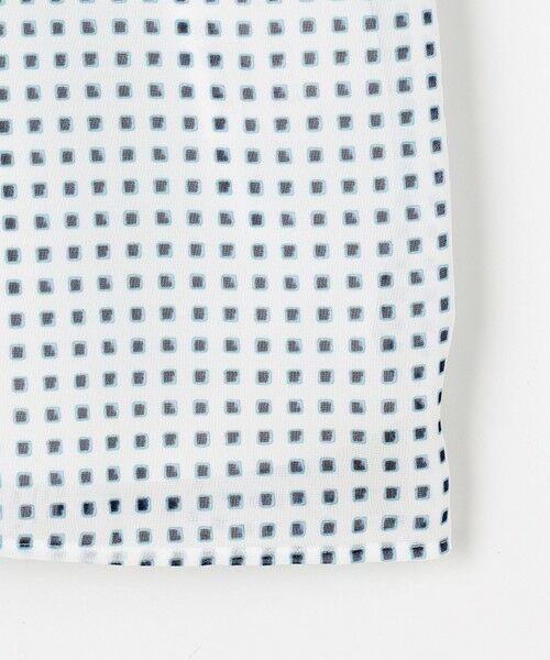 L size ONWARD(大きいサイズ) / エルサイズオンワード カットソー | 【洗える】スクエアープリント カットソー | 詳細10