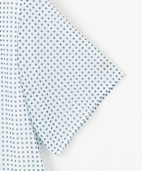 L size ONWARD(大きいサイズ) / エルサイズオンワード カットソー | 【洗える】スクエアープリント カットソー | 詳細9