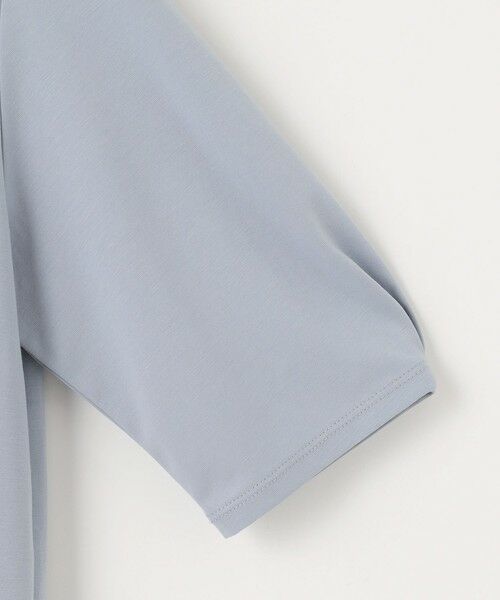 L size ONWARD(大きいサイズ) / エルサイズオンワード カットソー | 【洗える・抗菌防臭・接触冷感・吸水速乾】ドライポンチ モックネック カットソー | 詳細16