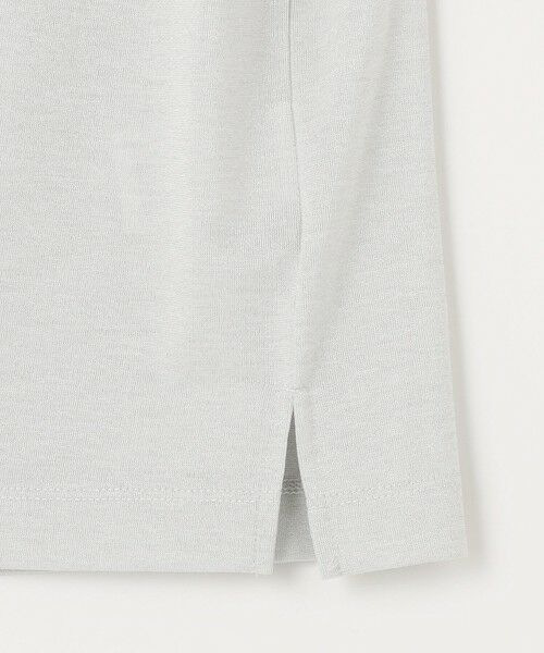 L size ONWARD(大きいサイズ) / エルサイズオンワード カットソー | 【洗える・接触冷感・UVカット】ラメ天竺 カットソー | 詳細8