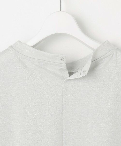 L size ONWARD(大きいサイズ) / エルサイズオンワード カットソー | 【洗える・接触冷感・UVカット】ラメ天竺 カットソー | 詳細9