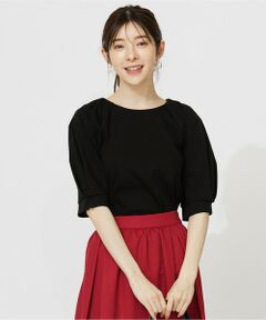 L size ONWARD(大きいサイズ) / エルサイズオンワード カットソー | 【接触冷感・UVケア】着映えタックスリーブ カットソー