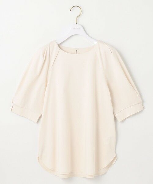 L size ONWARD(大きいサイズ) / エルサイズオンワード カットソー | 【接触冷感・UVケア】着映えタックスリーブ カットソー | 詳細3