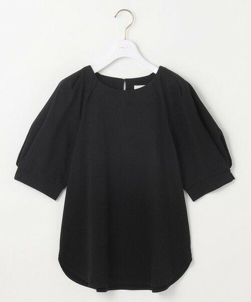 L size ONWARD(大きいサイズ) / エルサイズオンワード カットソー | 【接触冷感・UVケア】着映えタックスリーブ カットソー | 詳細5