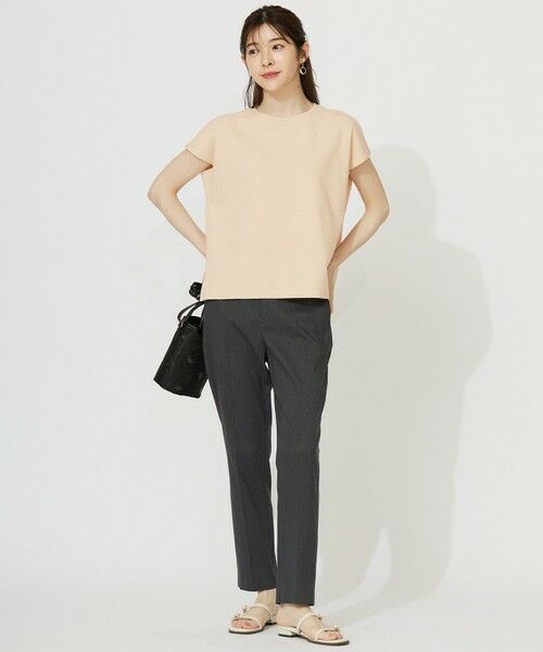 L size ONWARD(大きいサイズ) / エルサイズオンワード カットソー | 【洗える】ビジュー付き カットソー | 詳細15