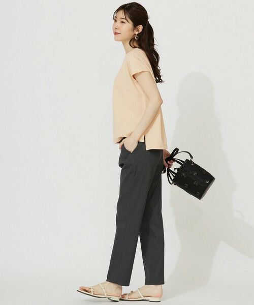 L size ONWARD(大きいサイズ) / エルサイズオンワード カットソー | 【洗える】ビジュー付き カットソー | 詳細16