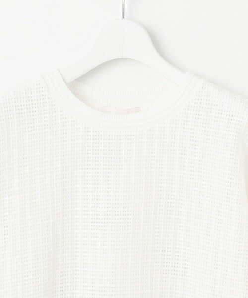 L size ONWARD(大きいサイズ) / エルサイズオンワード カットソー | 【17号サイズまで展開・カタログ掲載・洗える】チェックジャカード カットソー | 詳細4