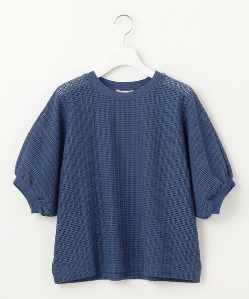 L size ONWARD(大きいサイズ) / エルサイズオンワード カットソー | 【17号サイズまで展開・カタログ掲載・洗える】チェックジャカード カットソー | 詳細10