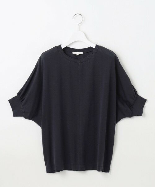 L size ONWARD(大きいサイズ) / エルサイズオンワード カットソー | 【カタログ掲載・接触冷感・UVケア・洗える】ドレーピードルマンスリーブ ニットソー | 詳細16